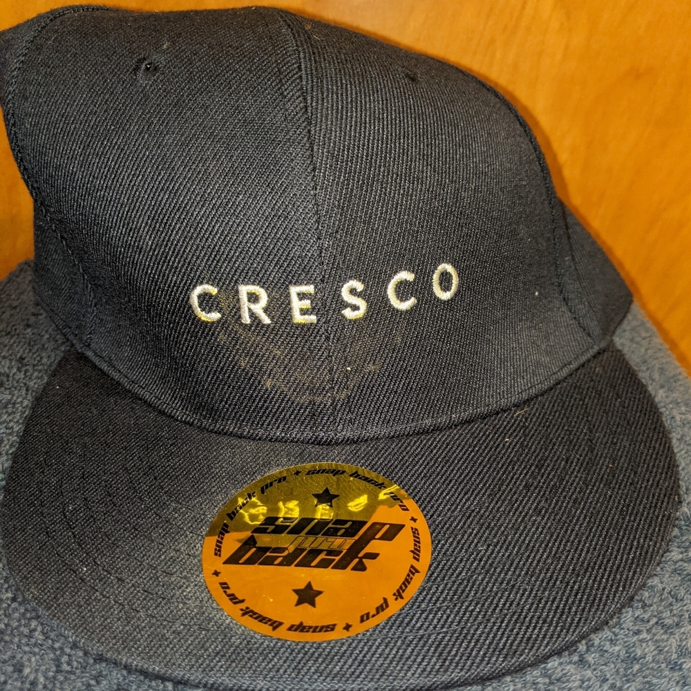 Cresco snapback hat - Navy blue
